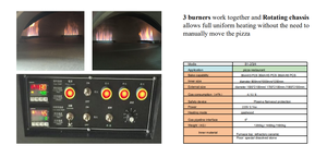 Horno de <span class=keywords><strong>Pizza</strong></span> al aire libre en restaurante/Hotel Catering equipo de madera a Alemán - Product Image 5
