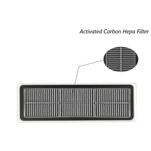 แผ่นกรอง HEPA ถ่านกัมมันต์2ชิ้นเหมาะสำหรับ Xiaomi Mijia 1C Dreame F9/Z10 <span class=keywords><strong>Pro</strong></span>/<span class=keywords><strong>W10</strong></span>/<span class=keywords><strong>W10</strong></span> <span class=keywords><strong>Pro</strong></span>/L10s อะไหล่เครื่องดูดฝุ่นพิเศษ - Product Image 2