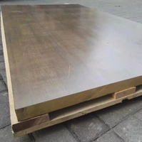 Plaque de bronze étamé laminée à chaud CuSn12NI2-C CC484K, commande minimum d'une tonne, services de soudage, pliage et découpe, prix abordable