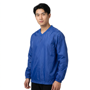 Veste coupe-vent unisexe en polyester respirante, imperméable, col montant, pour enfants et adultes - Product Image 1