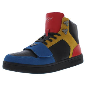 Creative Recreation Cesario Lux <b>Mens</b> <b>Shoes</b> Color: Black/<b>Red</b>/Gold | 100% Authentic - Product Image 1