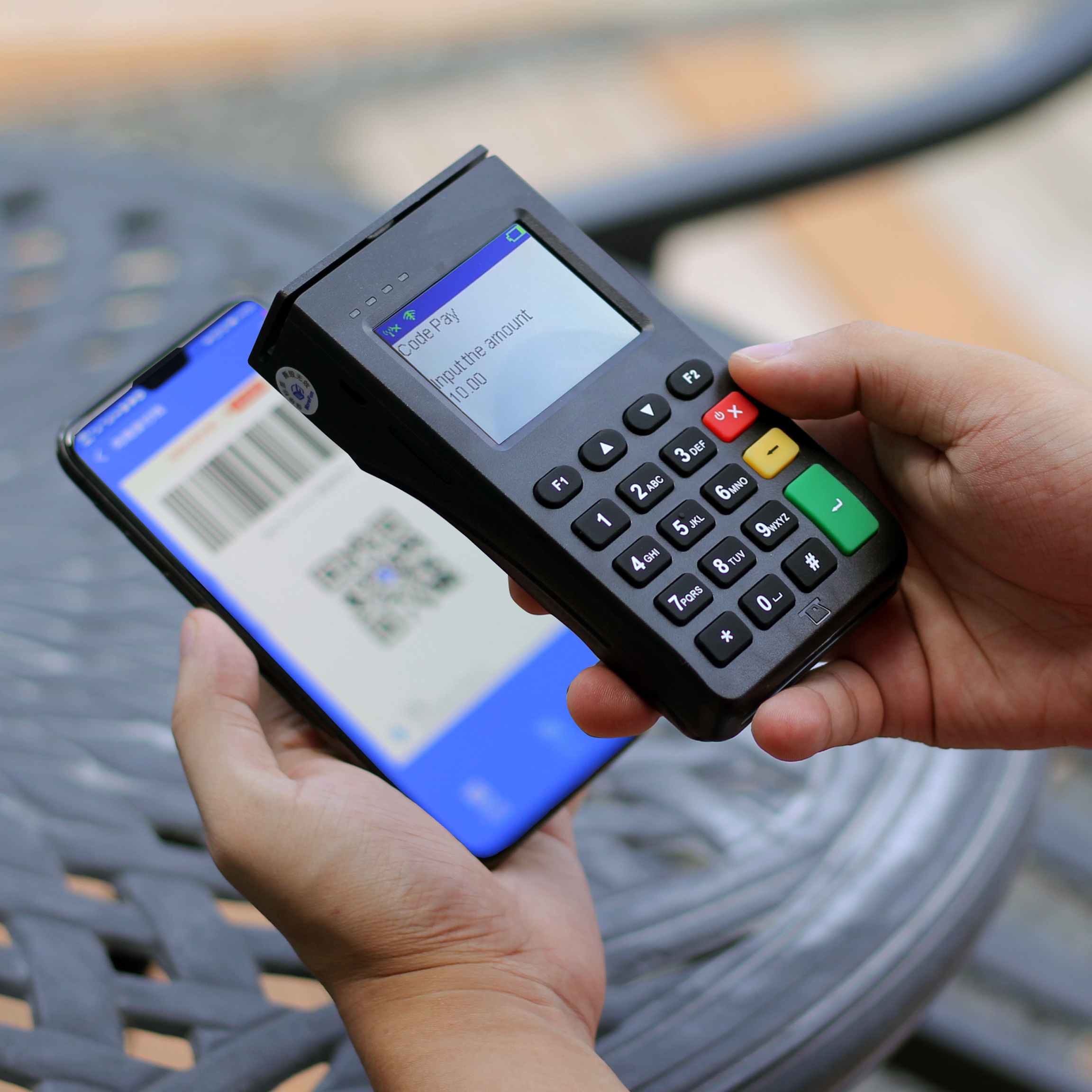 Карманный размер MPOS терминал бесшовный доступ к мобильным платежам