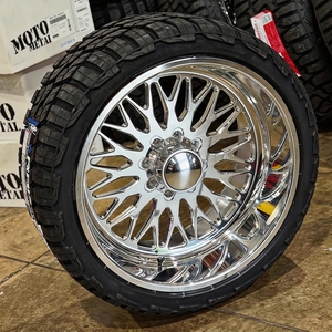 ไฟ<span class=keywords><strong>ล้อ</strong></span>เดียวขอบโครเมียม8X6.5 6X5.5 F150 Silverado 2500HD 6X139.7 26 26x14 24X14สำหรับ<span class=keywords><strong>ล้อ</strong></span>รถบรรทุก - Product Image 4
