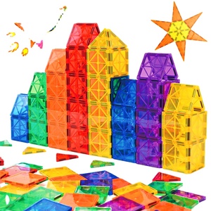 Gạch từ tính <span class=keywords><strong>3D</strong></span> Montessori cho trẻ em, bán buôn nhà máy, chất liệu ABS chắc chắn, thân thiện với môi trường, đồ chơi xếp hình từ tính cho trẻ em - Product Image 3