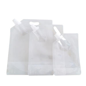 Pochette Doypack transparente avec bec verseur 500 ml, anti-fuite, pour jus, lait, thé et autres boissons - Product Image 2