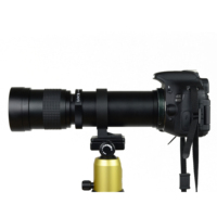 Objectif zoom téléobjectif HD 420-800 mm F/8.3 pour appareil photo reflex numérique avec revêtement antireflet, compatible OEM