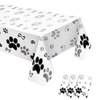 Starburst Ballons 32 pouces Chien Chiot Patte Explosif Étoile Burst Chien Empreintes Explosion Ballon Feuille Mat Ballons Décoration