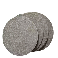 Feutre de fibres métalliques en nickel-titane pur à distribution uniforme des pores, pour filtre à air, découpe/soudage