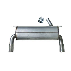 Kit carrosserie de haute qualité F30 F35 M-Tech, pièces de voiture, acier inoxydable, <span class=keywords><strong>double</strong></span> <span class=keywords><strong>sortie</strong></span> d'échappement simple pour <span class=keywords><strong>BMW</strong></span> Série 3 F30 F35 - Product Image 1