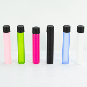 หลอดแก้วทรงกรวยแบบกันเด็กเปิดได้ พร้อมฝาเกลียวแบบ CR ขนาด 110 มม. 120 มม. บรรจุภัณฑ์หลอดแบบม้วนขนาดคิงไซส์ พร้อมโลโก้ตามสั่ง - Product Image 1