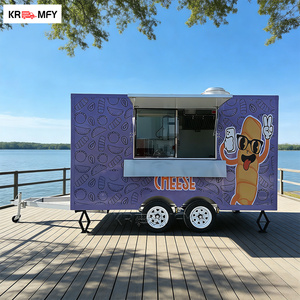 Tailor DOT CE Certified Fully Equipped For ODM Kitchen Ice Cream Hamburger Fast Food Street Concession Trailer - Product Image 4