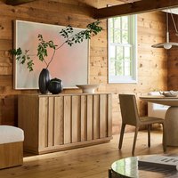 Buffet design moderne de luxe en bois, modèle Berkely, pour ensembles de chambre principale, hôtels de luxe, villas et salles à manger