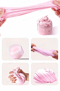 Arcilla de Colores al por Mayor, Popular, en Oferta, Slime Mágico de Colores Cambiantes, Slime Esponjoso Tipo Maíz - Product Image 3