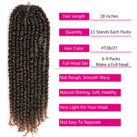 Vente chaude synthétique tressage extension de cheveux Freetress prix de gros gris doux Passion Twist cheveux