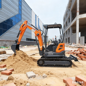 Miniexcavadora ZUT ZT27C CE EAC con Motor YANMAR, 1.5t 2ton 2.5TON, Miniexcavadora Multifuncional con Garra - Product Image 6