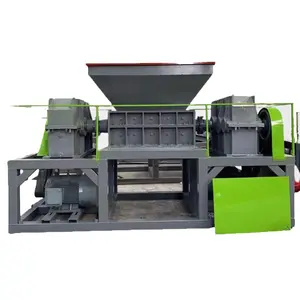 Volautomatische Afvalband Shredder Recycling Machine/Band Shredder Plastic Shredder Afval Afval Dubbele As Shredder Geen Rev