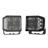 Lampe de travail à LED pour moto Projecteur de phare à LED pour moto Projecteurs de conduite Lampe antibrouillard pour voiture Camion