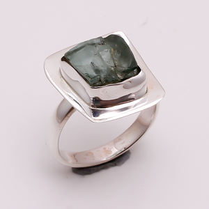 แหวนพลอยสีเงินแท้สีเงิน925สำหรับงานแต่งงานแหวนพลอยสีเงินแท้จากธรรมชาติ - Product Image 6