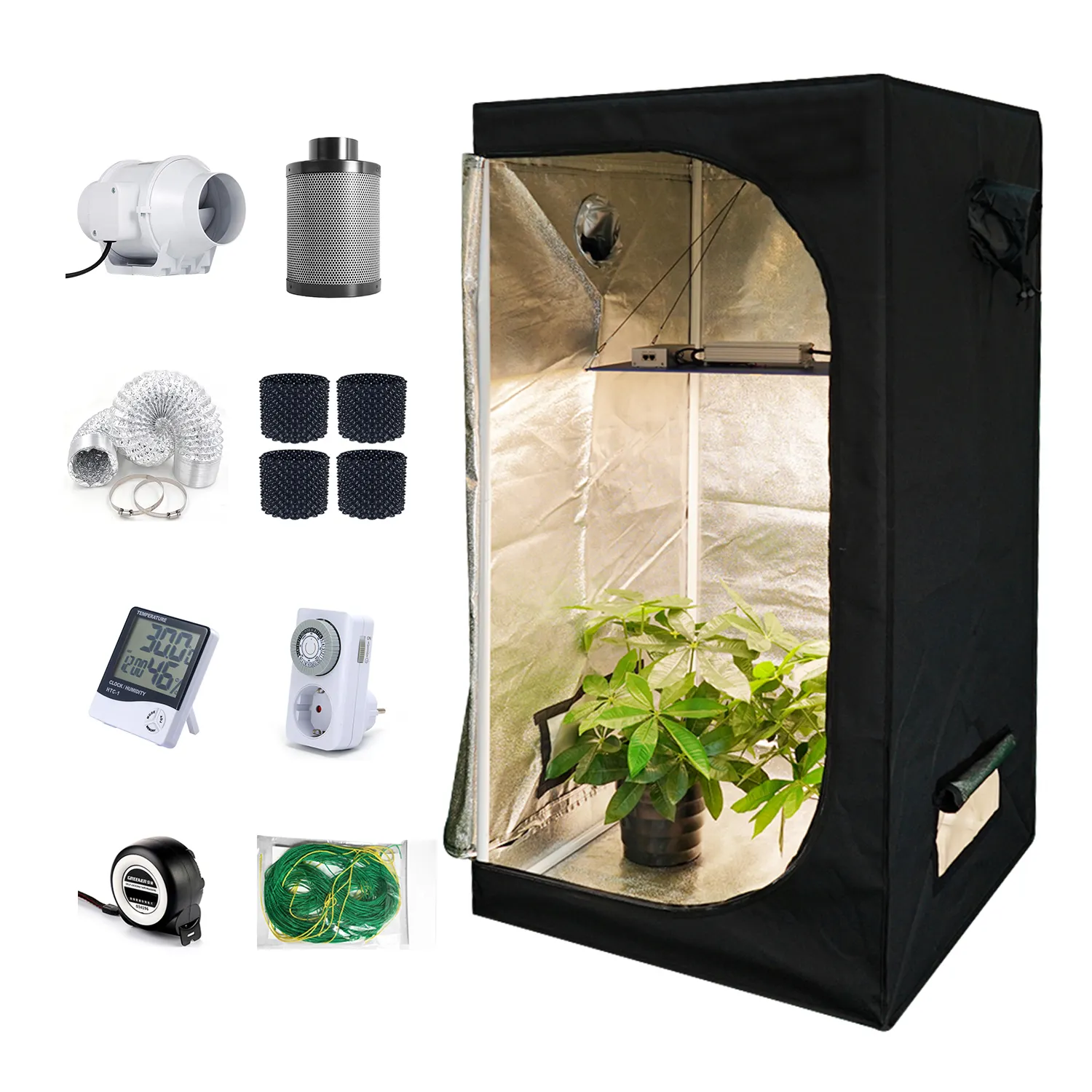 Euro Warehouse System Planter Grower Light grow tente kit complet 4x4 2X2 Tent Growing 720W Led Grow Light From Horticulture