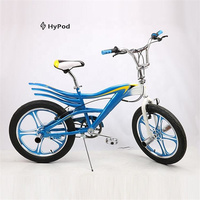 Vélo BMX pour enfants de 20 pouces avec frein à disque, cadre en acier, vitesse unique, jante en alliage d'aluminium