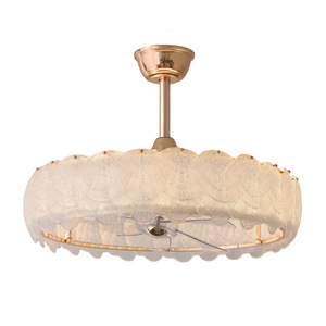 2026 New Entry Luxury Crystal <b>Fan</b> Lamp Household Living Room Hanging <b>Fan</b> Lamp Bedroom Shaking <b>Head</b> Restaurant <b>Fan</b> Integrated - Product Image 5