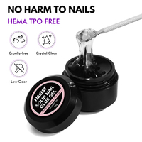 FZN TPO FREE Nouvelle colle à ongles Gel X 3 en 1 multifonctionnelle OEM Marque privée personnalisée Colle à ongles solide en gel pour faux ongles