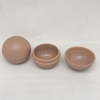 Pot de crème pour les yeux sphérique pâte de crème pour le visage bouteille séparée 30ml cosmétiques sphériques bouteille séparée