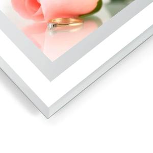 Cadre photo en verre cristal personnalisé noir 8x10 6*4 6*8 Cadre photo en verre pour affichage sur table Verticale ou horizontale - Product Image 2