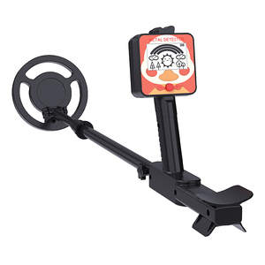 Detector de Metales para Niños, Plástico Negro, Bobina de Búsqueda de 25 cm, Juguete Electrónico para Niños - Product Image 1