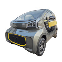 Nouvelle berline électrique compacte XEV YOYO 2026 pour adultes, propulsion arrière, véhicule à énergie nouvelle avec barres de toit métalliques
