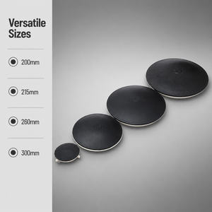 Korrosionsbeständige EPDM-Gummimembran Gebogene Belüftungsscheibe ABS-Unterstützung Mikroporöser Diffusor für Wasseraufbereitung - Product Image 2