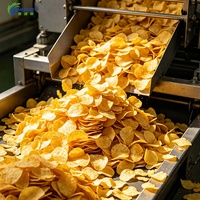 Shepody kleine schaal productielijn voor verse cassave- en zoete aardappelchips, machine voor het maken van aardappelchips, productielijn voor het verwerken van frieten
