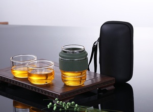 Customized Design Portable Travel <strong>Teapot</strong> <strong>and</strong> <strong>Cup</strong> <strong>Set</strong> 1 <strong>Teapot</strong> <strong>2</strong> <strong>Cups</strong> Portable Kungfu Tea <strong>Set</strong> with Infuser - Product Image 5