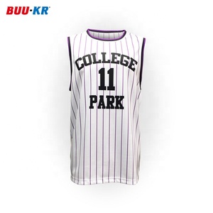 Buker vente en gros, <span class=keywords><strong>maillot</strong></span> <span class=keywords><strong>de</strong></span> <span class=keywords><strong>basket</strong></span>-ball, uni, rétro, enfants, jeunes hommes, rayures, <span class=keywords><strong>personnalisé</strong></span>, université, vente en gros - Product Image 1