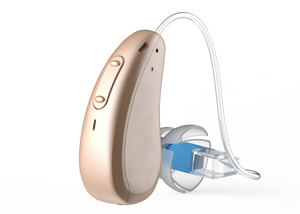 เครื่องช่วยฟัง MeloSound MUSE-1200M RIC สวมใส่สบาย ดูอ่อนเยาว์ สดใส สีขาว ชาร์จได้ พร้อมพาวเวอร์แบงค์ในตัว 12 ช่องสัญญาณ สำหรับผู้มีปัญหาการได้ยินสูง - Product Image 6