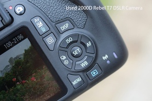 Meilleure Offre pour l'Appareil Photo Rebel T7 - Kit 2 Objectifs avec Objectifs EF 18-55mm & EF 75-300mm - Achetez des Appareils Photo Numériques - Product Image 2