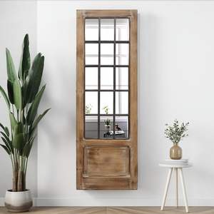 Parisloft กระจกหน้าต่างตกแต่งผนังกรอบหน้าต่างแบบชนบทกระจกหน้าต่างสำหรับห้องนั่งเล่นห้องนอนห้องครัวทางเข้า - Product Image 2