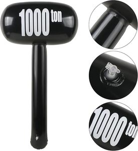 Marteau Gonflable Géant – Accessoire de Déguisement Amusant pour Carnaval, Cirque, <span class=keywords><strong>Anniversaire</strong></span>, Halloween, Fêtes et Cabines Photo - Product Image 2