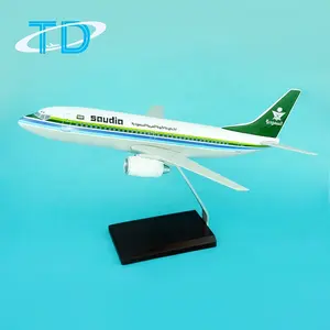 B737-300 Saudia 1:100 33.5Cm Mô Hình Máy Bay Đã Qua Sử Dụng