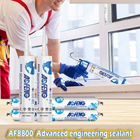 Colle structurelle en silicone neutre de qualité construction, imperméable, résistante aux intempéries, transparente, pour les murs extérieurs, emballage