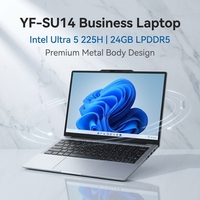 Computadora Portátil Empresarial Ultradelgada de 14.1 Pulgadas Equipada con Procesador Intel Ultra 5 225H de 14 Núcleos, Windows 11 OEM/ODM Personalizada