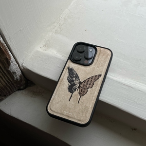 Chinese-style Original TPU+PC Fold Phone Case for <b>iphone</b> cover Protector Phone Strap for 15pro max 17 Pro Astronaut Design Red - Product Image 5