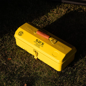 Caja de Herramientas de Hierro para Exteriores con Adhesivos, Almacenamiento de Café y Artículos Diversos, Portátil, Capacidad de 2L, para Picnic y Barbacoa - Product Image 2