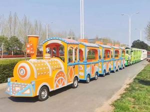 Tren Eléctrico para Parque de Atracciones, Equipo de Tren Mini sin Rieles para Parque de Atracciones - Product Image 6