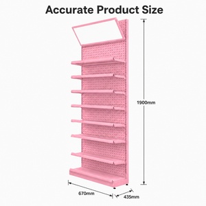 Étagère de présentation Love Shack Fancy pour magasin de détail, distributeur de parfums arabes et présentoir de cosmétiques - Product Image 4