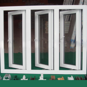 ตุรกีประตูพีวีซีและหน้าต่างการออกแบบที่เรียบง่ายทันสมัย <span class=keywords><strong>Upvc</strong></span> หน้าต่างที่มีราคาต่ำ - Product Image 4