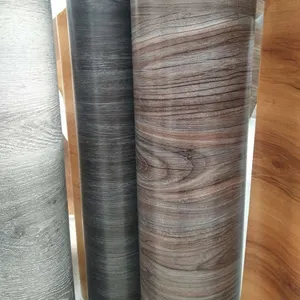 장식 PVC 필름 나뭇결 인쇄 필름 바닥