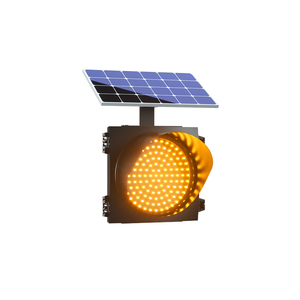 200 mét đèn flash màu vàng năng lượng mặt trời khẩn cấp LED giao thông ánh sáng không thấm nước nhấp nháy cảnh báo giao thông sản phẩm - Product Image 1