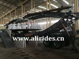 Luxury Flying UFO Playground rimovibile <span class=keywords><strong>parco</strong></span> divertimenti al coperto <span class=keywords><strong>giostre</strong></span> <span class=keywords><strong>con</strong></span> rimorchio realizzato in fibra di vetro e acciaio per la vendita - Product Image 5