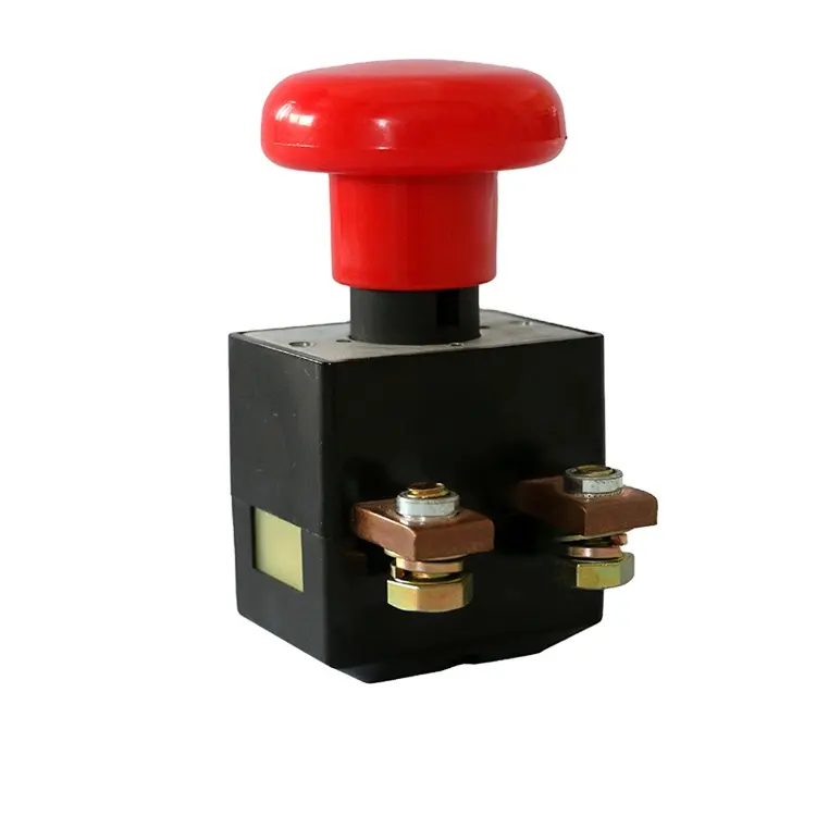 New Type Emergency Stop Switch Button Switches Momentary Plastic Red DC 12V for Electric with Discount
